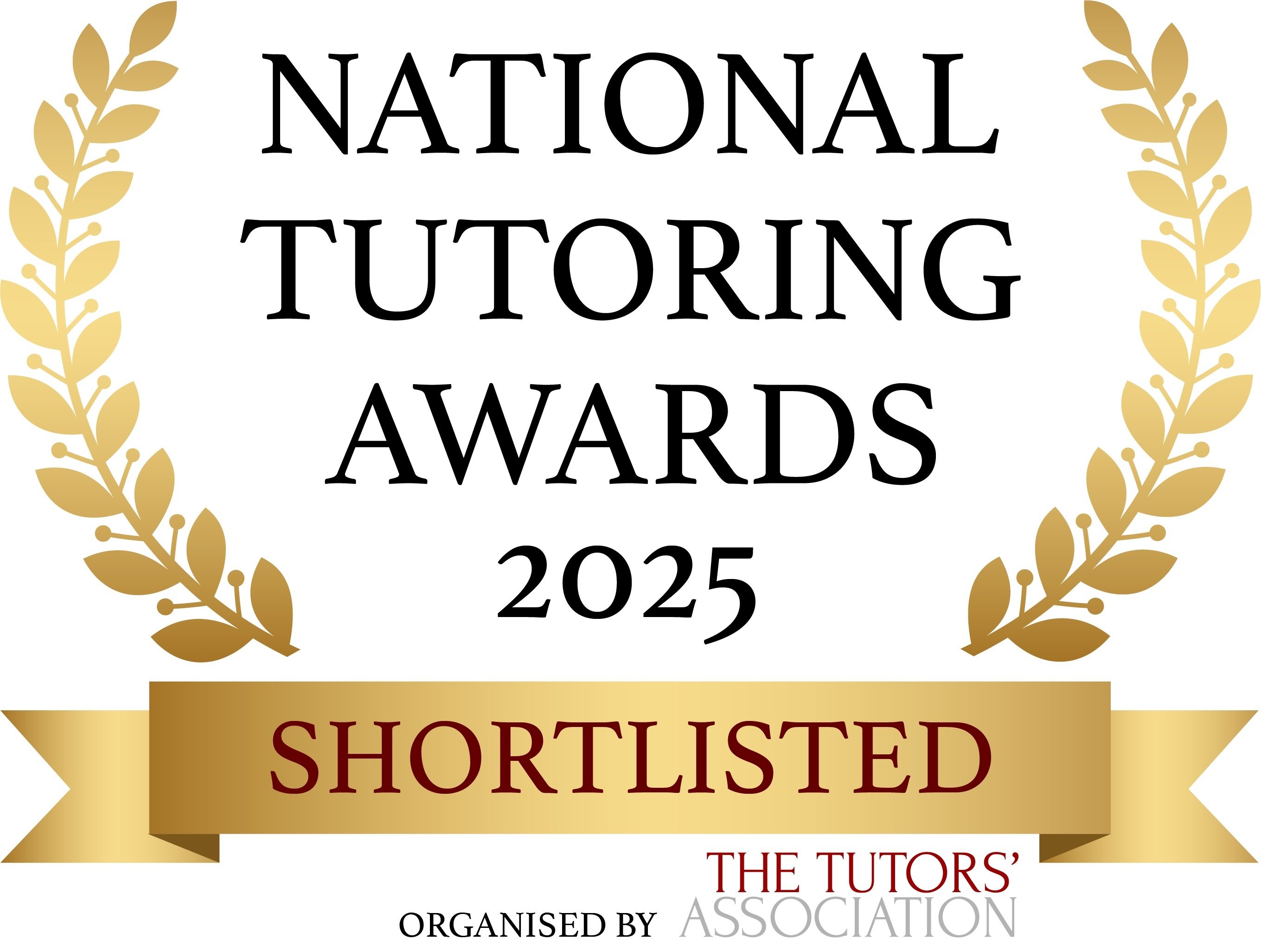 National Tutoring Awards 2025 Shortlisted Badge