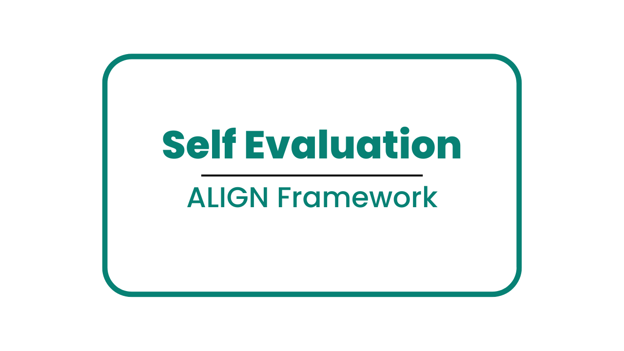 Self Evaluation